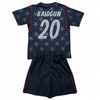 Billige Fotballdrakt Forente stater Folarin Balogun #20 Replika Bortedraktsett Barn VM 2026 Kortermet (med bukser)